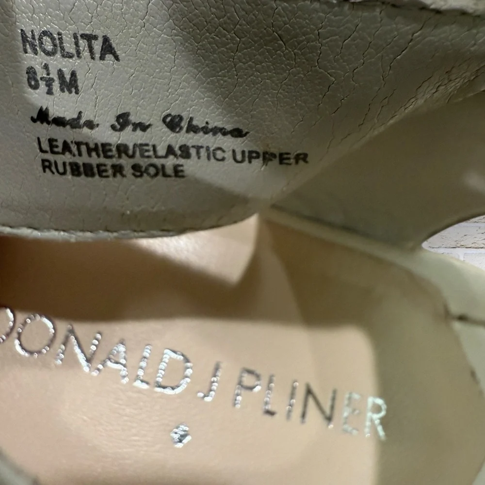Donald J. Pliner SZ 8.5 M Nolita Platform Sandal with Cork Heel